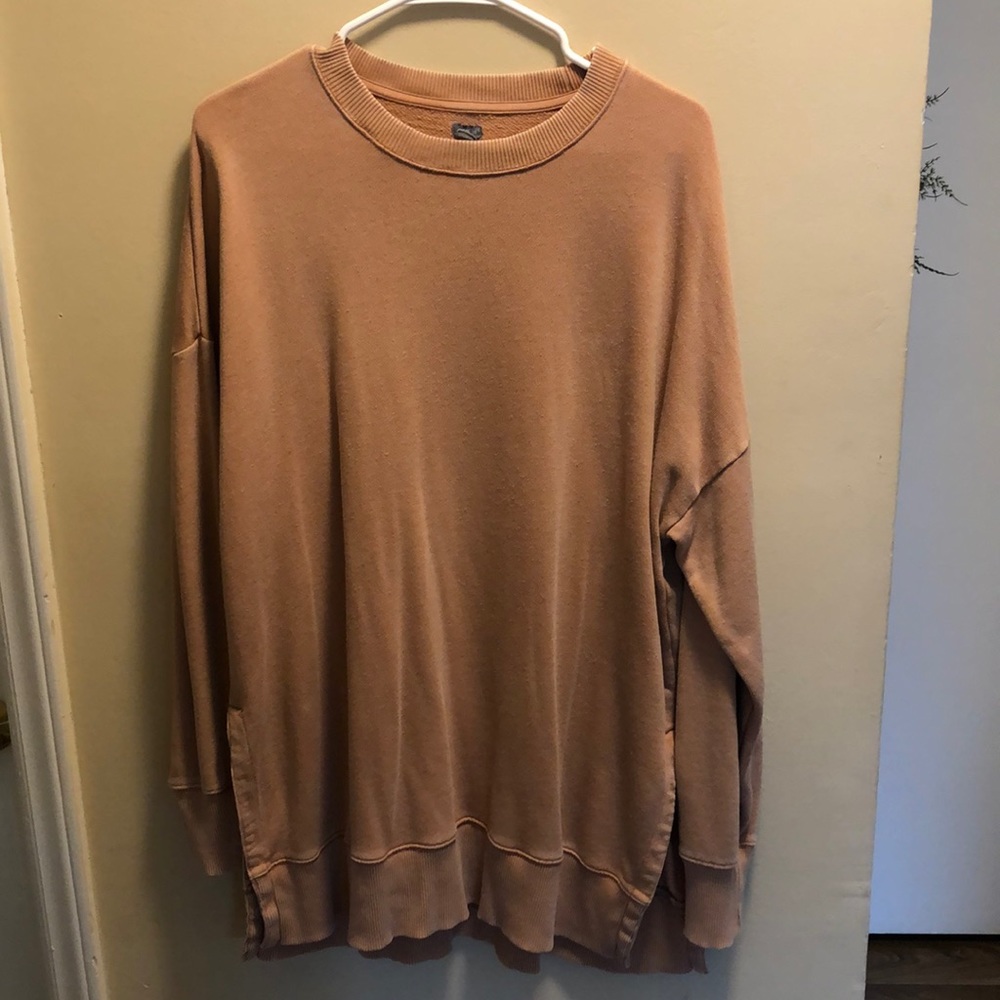 Aerie Oversized Crew Neck Sweatshirt